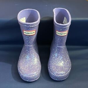 Brand New!! Hunter Rain Boots - Iridescent Purple